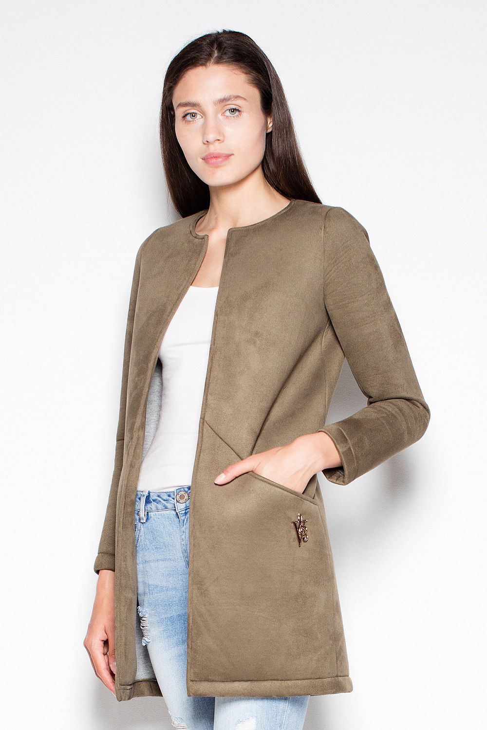 Coat model 77416